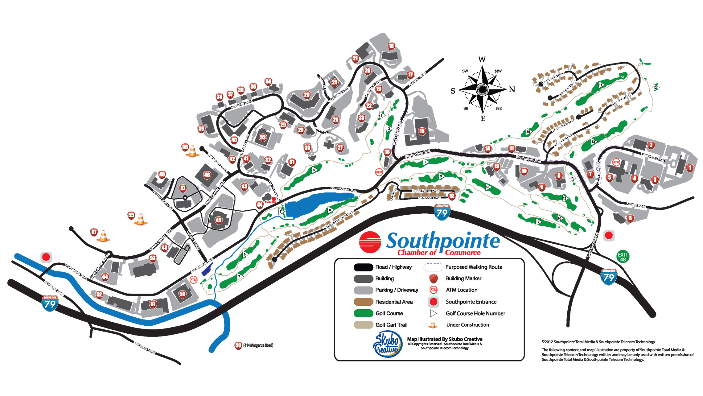 Southpointe Map